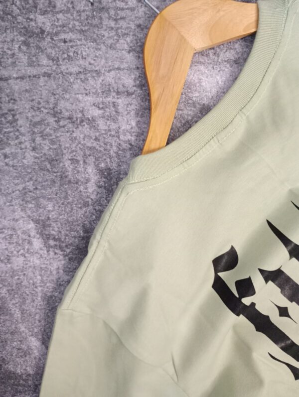 Remera Oversize Verde Oliva - Image 3