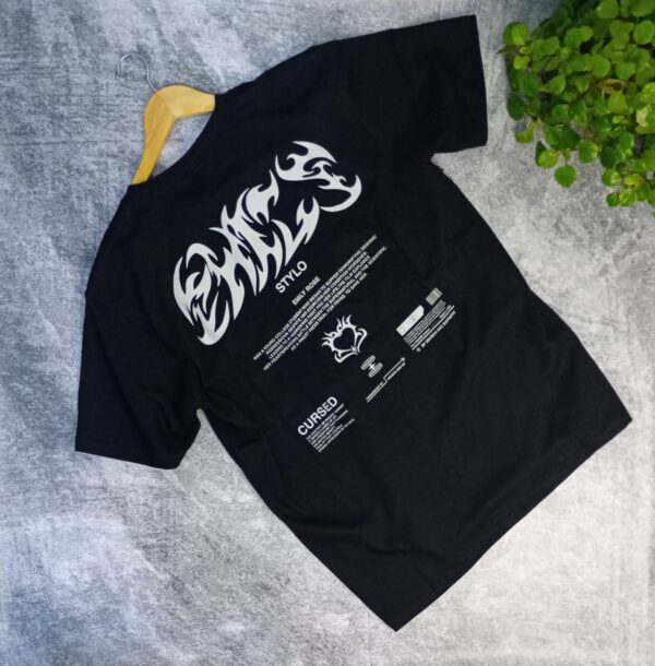 Remera Oversize Negra