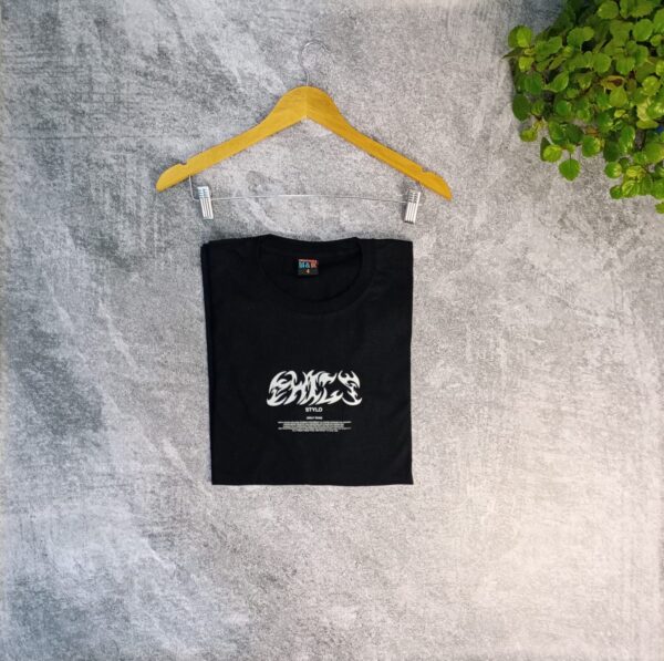 Remera Oversize Negra - Image 4