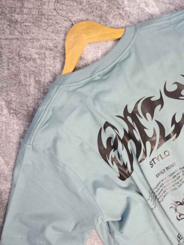 Remera Oversize Azul Marino - Image 3