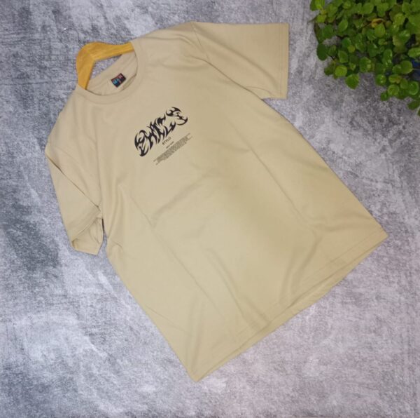 Remera Oversize Beige - Image 3