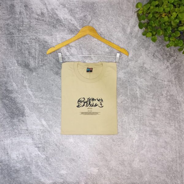 Remera Oversize Beige - Image 2