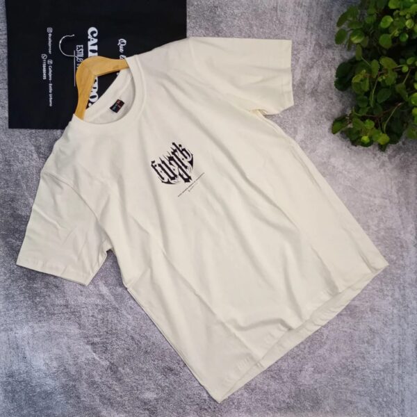 Remera Oversize Crema - Image 2