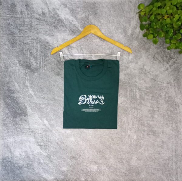 Remera Oversize Verde Oscuro - Image 2